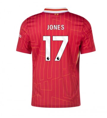 Liverpool Curtis Jones #17 Primera Equipación 2024-25 Manga Corta